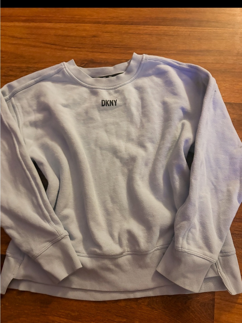DKNY Men’s Lavender Crewneck Sweatshirt